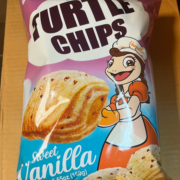 Turtle chips Chico Sweet Vanilla snack Orion 160g