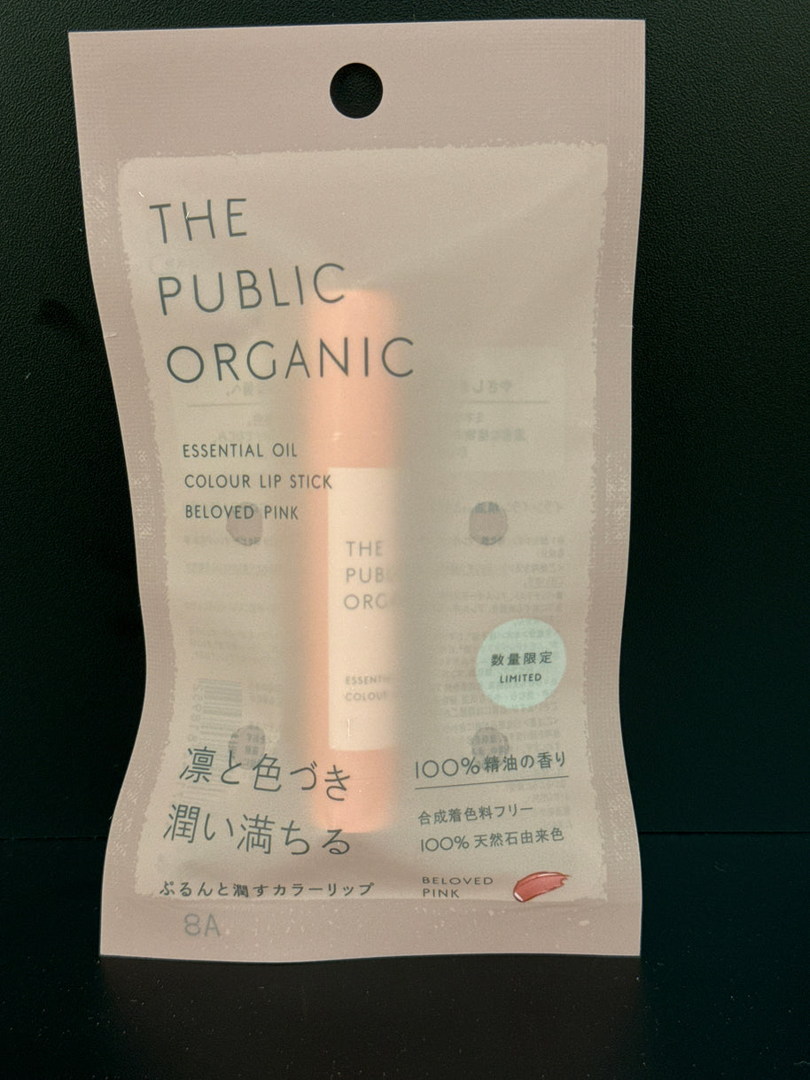 THE PUBLIC ORGANIC Color Lip Stick Beloved Pink