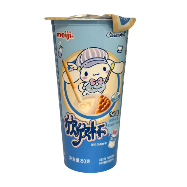 Bâtonnets de biscuit avec trempette (saveur lait) Meiji YanYan 50g
