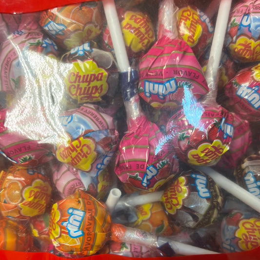 Mini sucette aux fruits assortis CHUPA CHUPS 6g