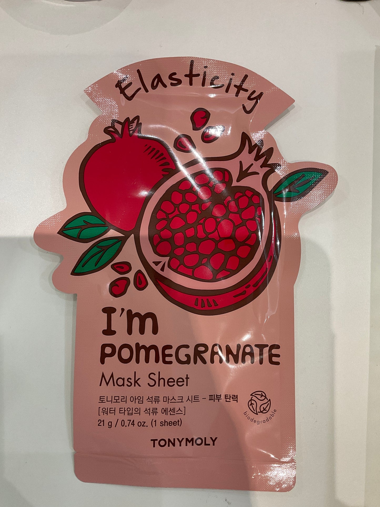 TONYMOLY I'm Real Mask Sheet Pomegranate