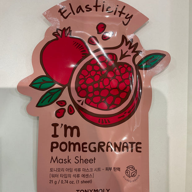 TONYMOLY I'm Real Mask Sheet Pomegranate