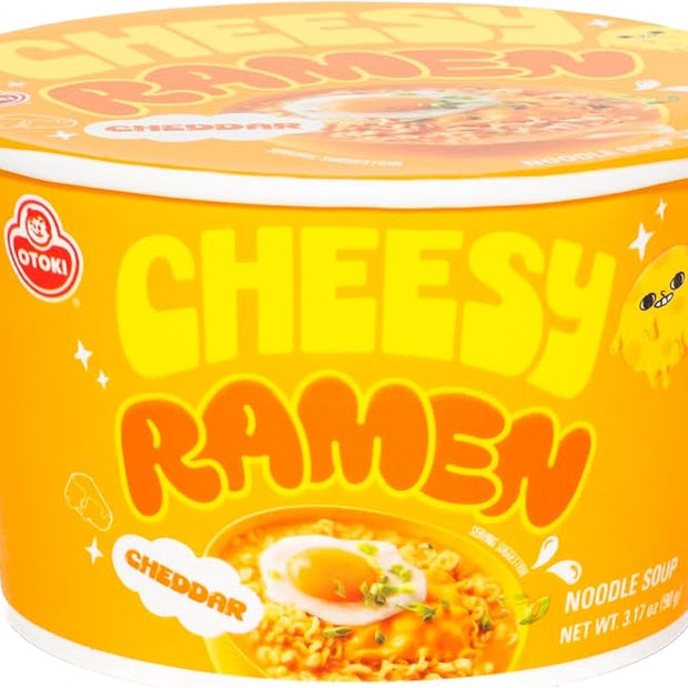 Ramen au fromage cheddar en bol OTOKI 芝士辣面 90g