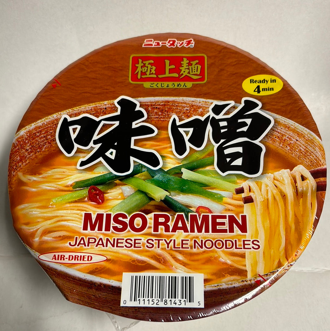 Ramen japonais Miso NEW TOUCH🇯🇵味增拉面 126g