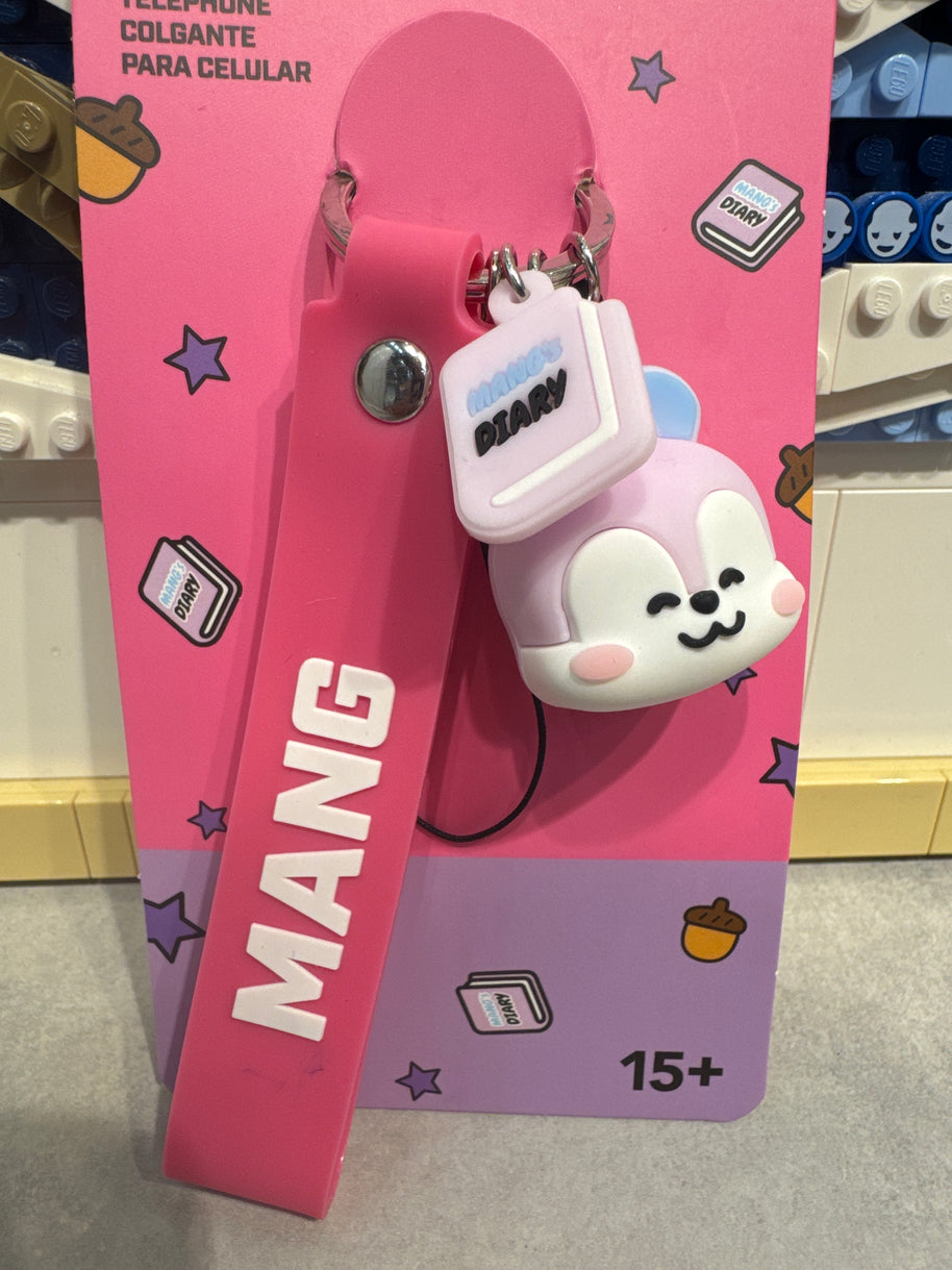 Lanière pendentif téléphone BT21 Mang