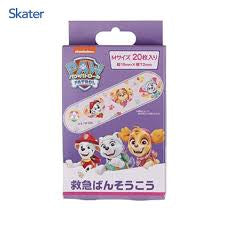 SKATER !! Bandages de premiers secours Paw Patrol Mauve 20pcs