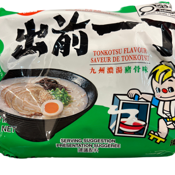 Nouilles instantanées(saveur tonkotsu) 出前一丁 九州猪骨浓汤100g