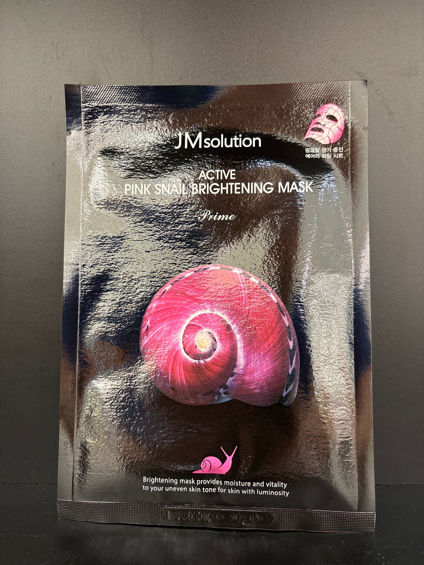 Masque-JMsolution-Active-Pink Snail-1pc