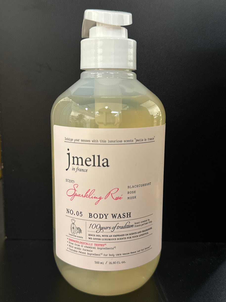JMELLA IN FRANCE 05 Gel douche rose pétillante 500ml