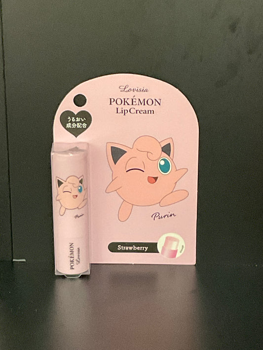 LOVISIA Pokemon Baume à lèvres Fraise Puff