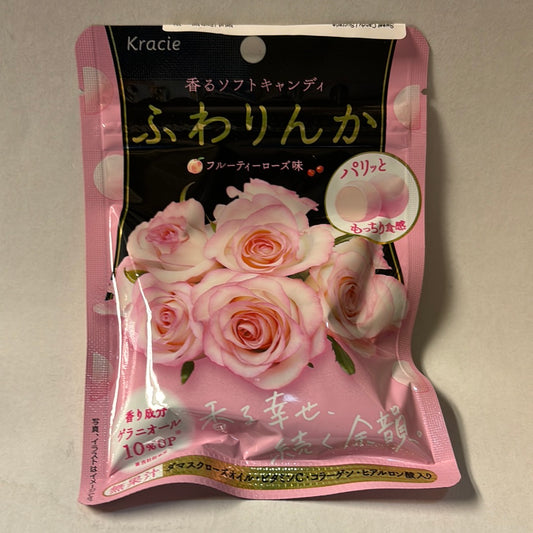 Bonbon japonais à la rose KRACIE 35g