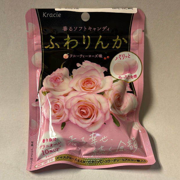 Bonbon japonais à la rose KRACIE 35g