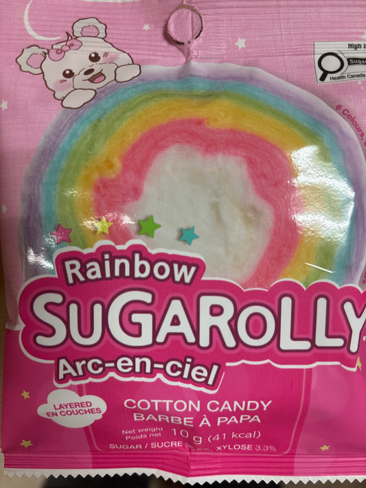 Barbe à papa Arc-en-ciel 10g