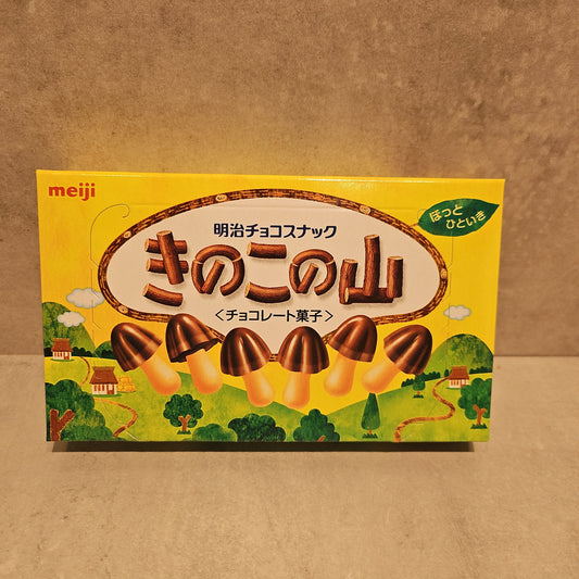 Biscuit chocolat de champignons japonais MEIJI 日本巧克力菓子 74g