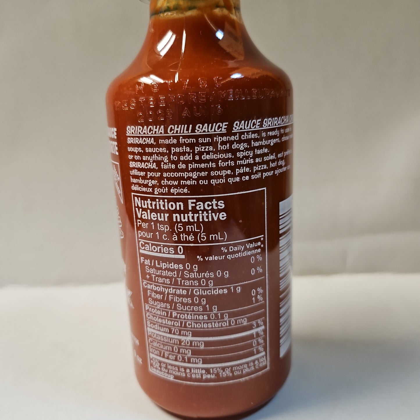 Sauce Sriracha 是拉差辣酱229mL