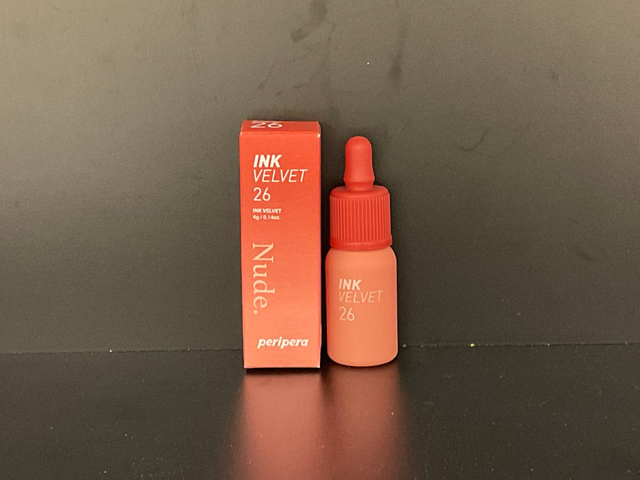 PERIPERA Encre Velvet Lip Tint  026 Well-Made Nude