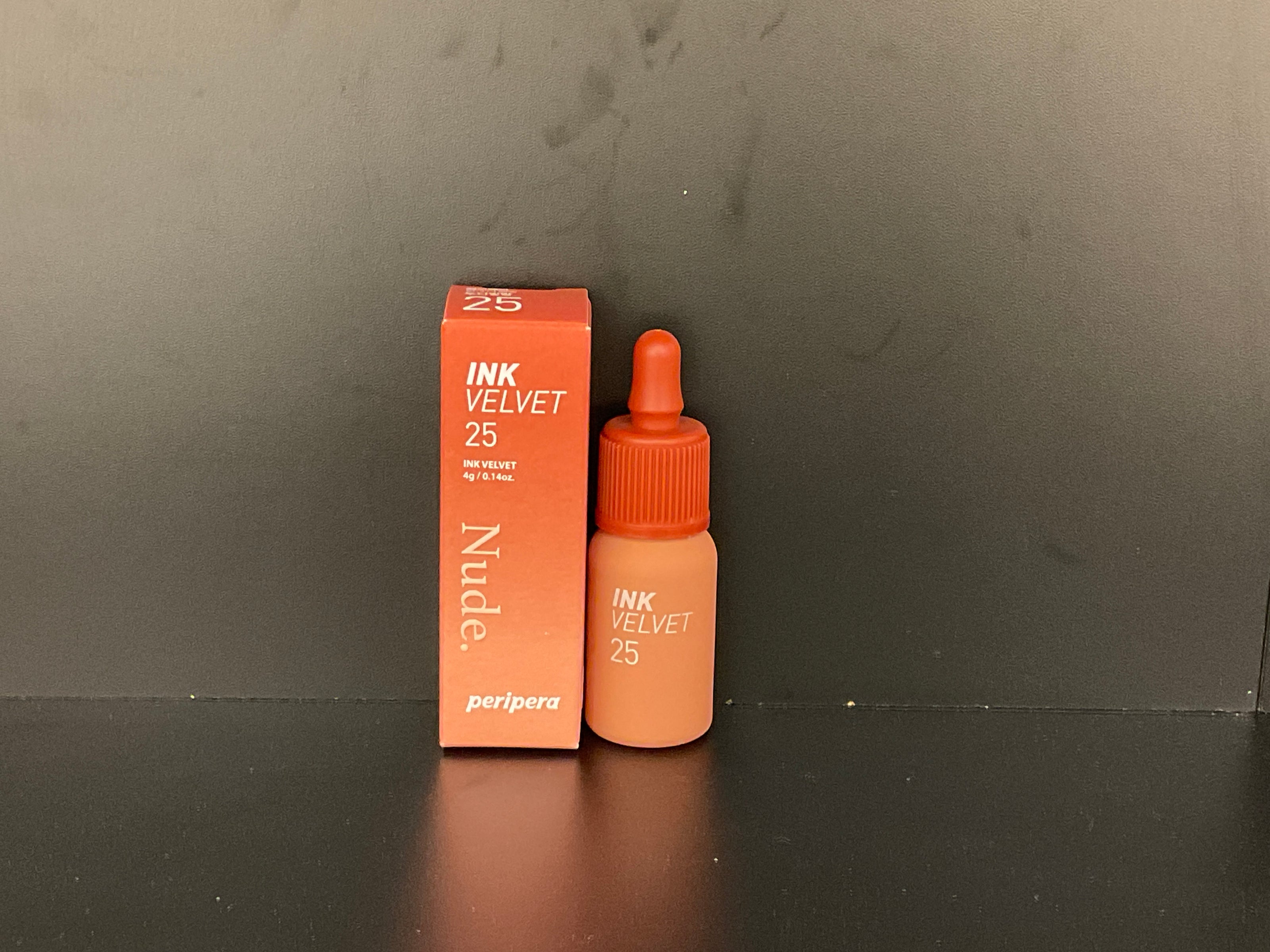 PERIPERA Encre Velvet Lip Tint  025 Cinnamon Nude
