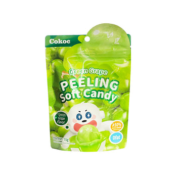 Bonbons mous à peler saveur raisin vert COKOC