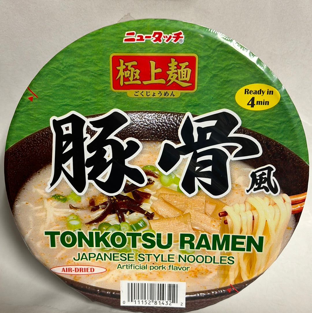 Ramen japonais Tonkotsu NEW TOUCH🇯🇵豚骨拉面 103g