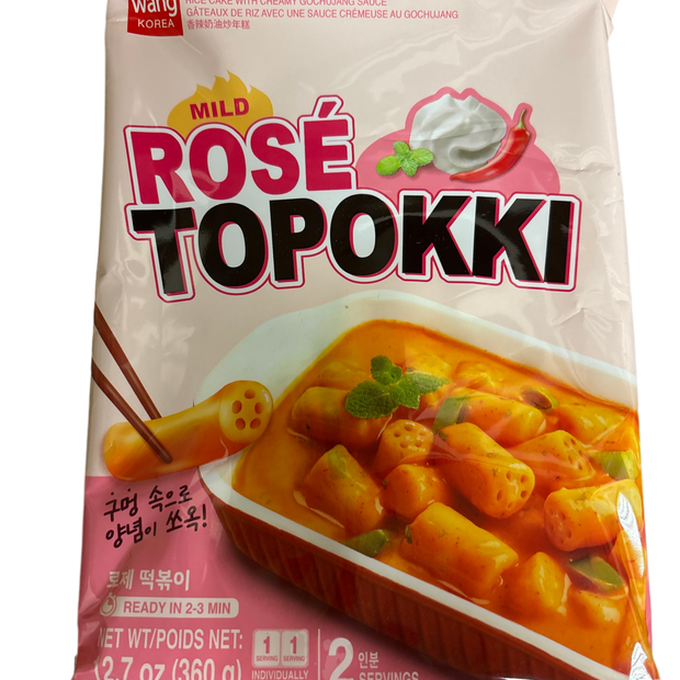 Topokki à la sauce rosé WANG 360g