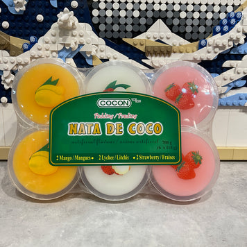 Pudding au nata de coco mixte saveur