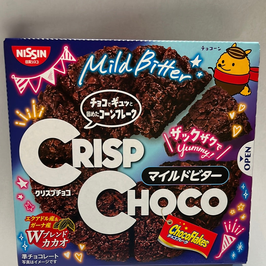 Biscuit au chocolat CRISP CHOCO Nissin 77g