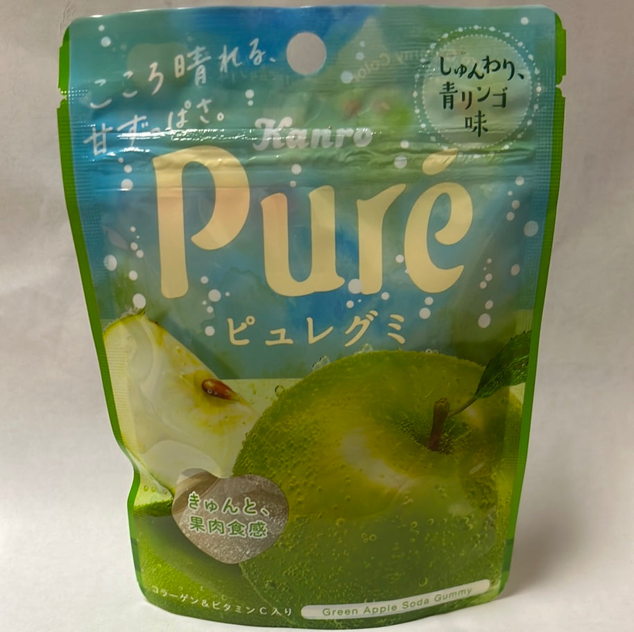 Bonbon mou aux pommes Puré KANRO 52g