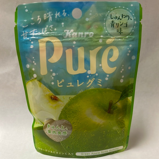 Bonbon mou aux pommes Puré KANRO 52g