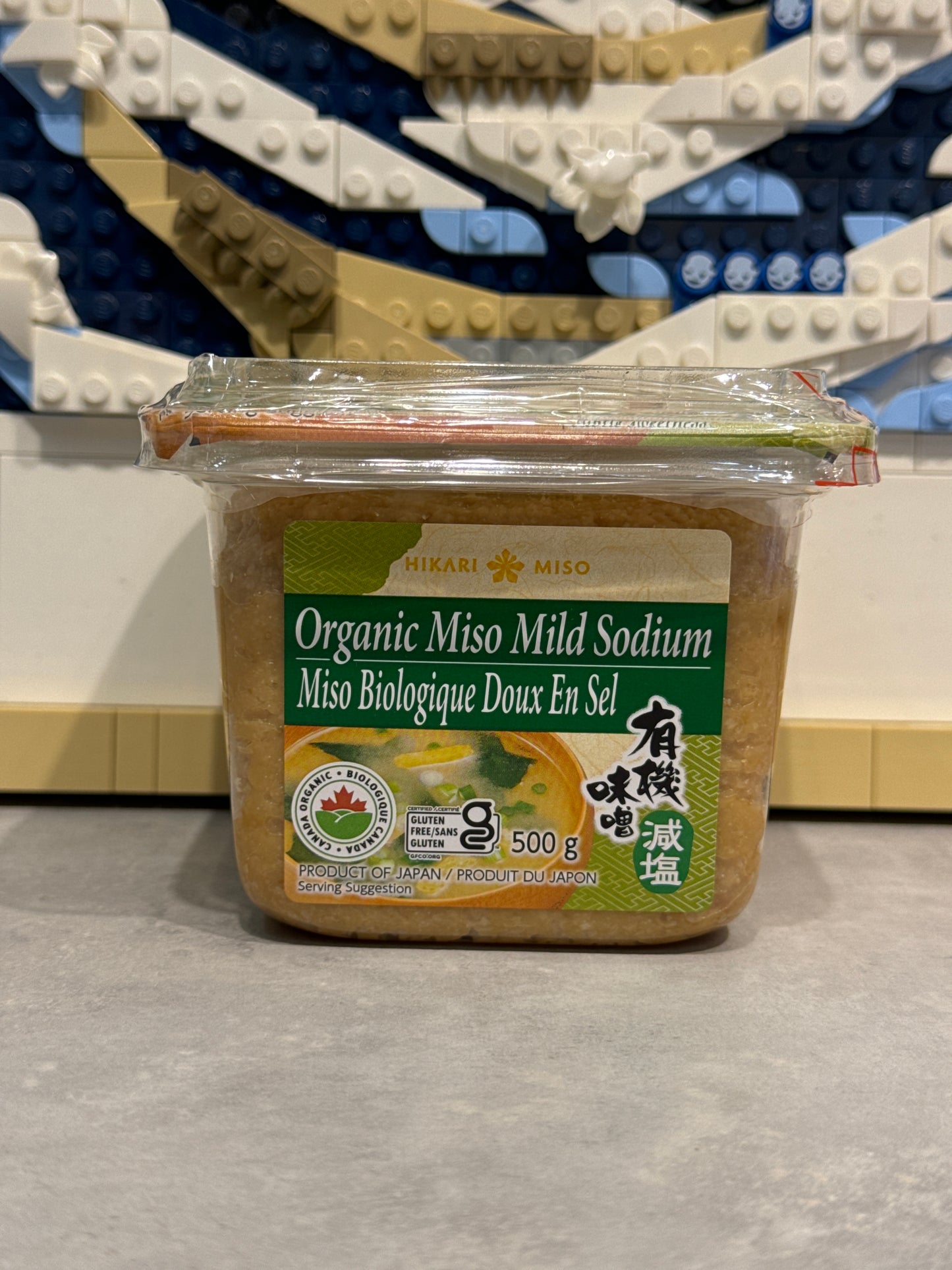 Pâte de soya Miso doux en sel Biologique HIKARI有机 味增 500g