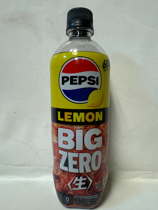 🇯🇵Pepsi au citron sans sucre 600ml