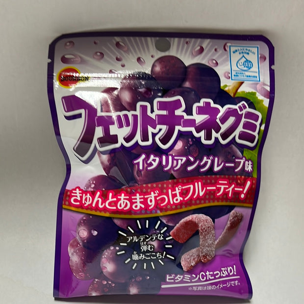 Bonbon stick mou Fettuccine (saveur raisin) BOURBON 50g