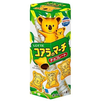 Biscuit Koala au chocolat japonais日本巧克力夹心考拉饼干48g