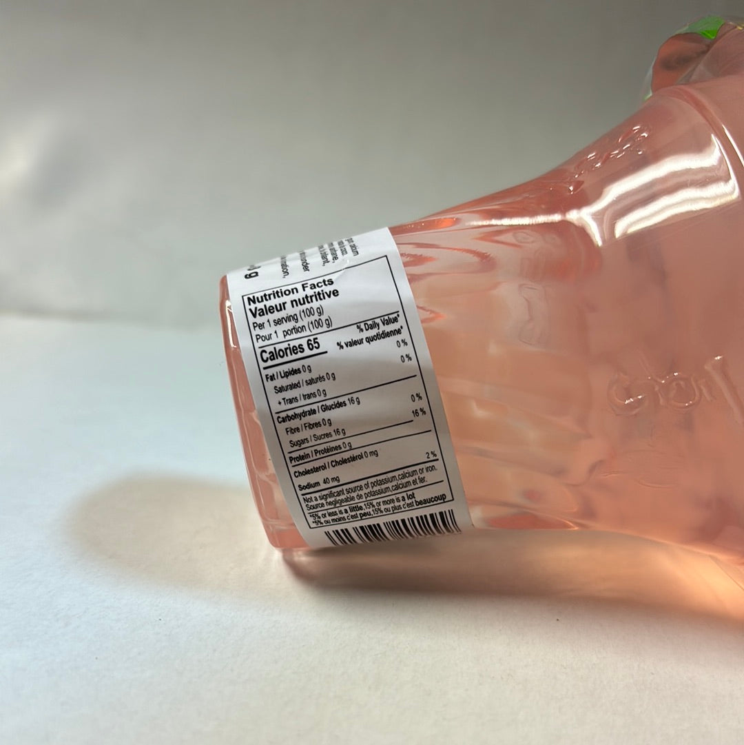Gelée à boire avec nata de coco Pêche CiCi 218g