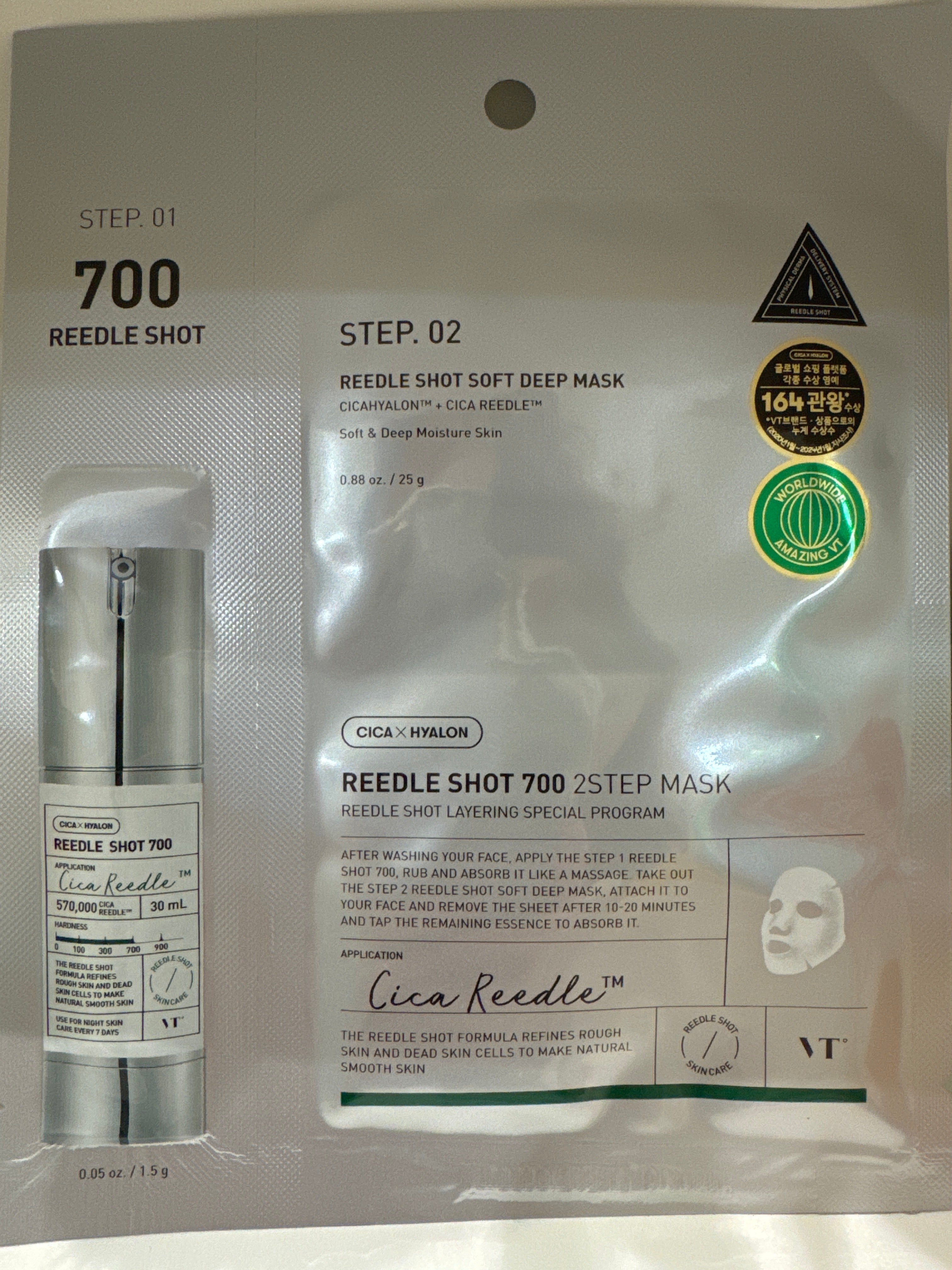 VT Mild Reedle Shot 700 Masque en 2 étapes