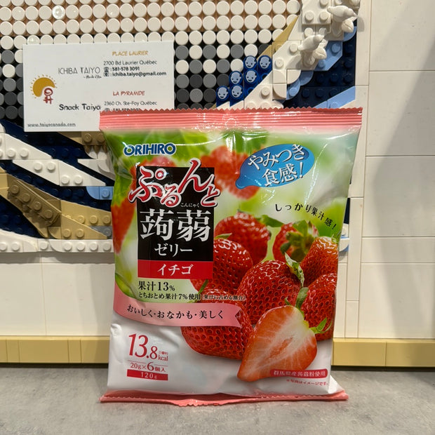 Jelly japonais (saveur de fraise) ORIHIRO120g