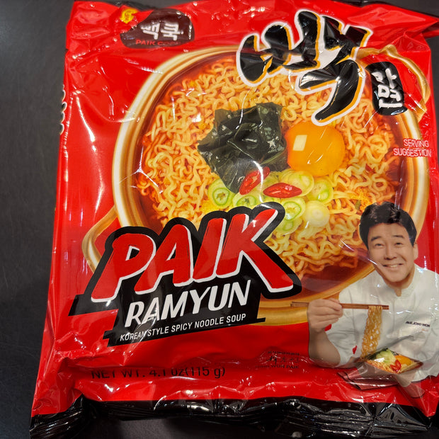 Ramen instantané épicé coréen PAIK 115g