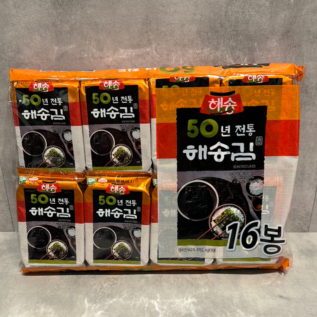 Algue grillé HAESONG 16x4g