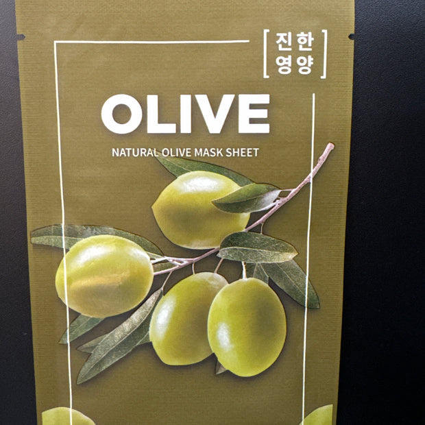 THE SAEM La feuille de masque olive naturel
