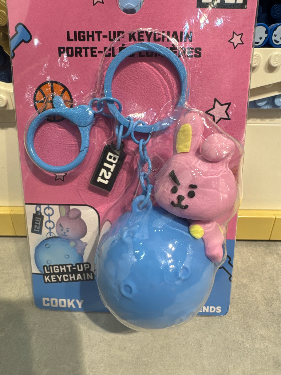 Porte-clés lumières BT21 Cooky