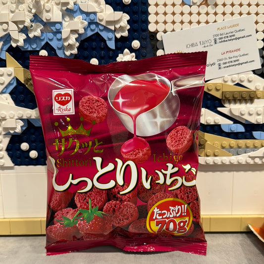 Biscuit à la fraise Shittori