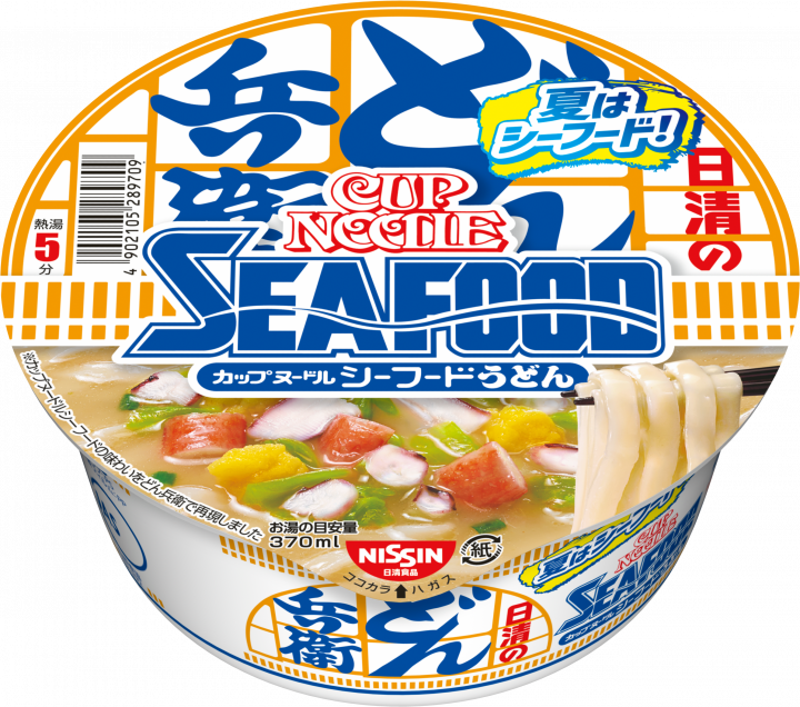 Udon au fruit de mer Donbei NISSIN