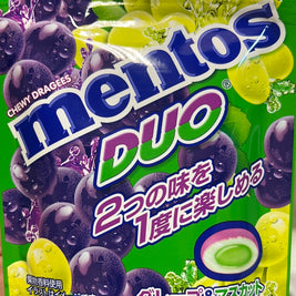 Chewy Dragees au raisin MENTOS duo 45g