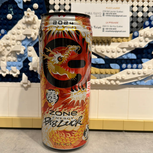 Boisson énergisante BigLuck Edition limité l’an de dragon Zone SUNTORY