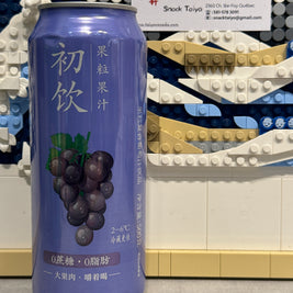 Jus au raisin avec pulpe