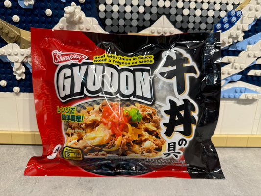 🇯🇵Gyudon congèle (bœuf à l’oignon en sauce)