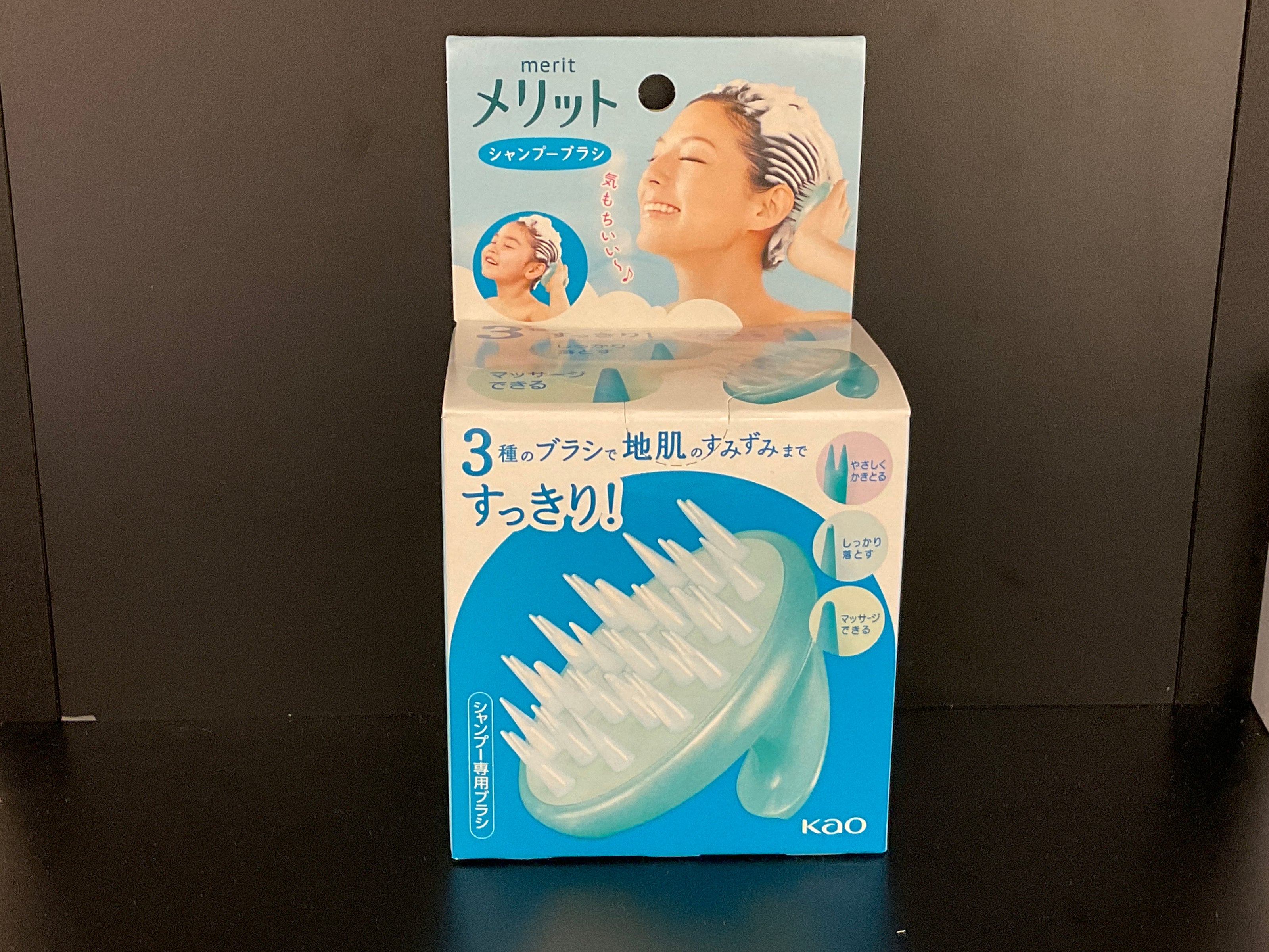Brosse de massage KAO Merit Shampoo
