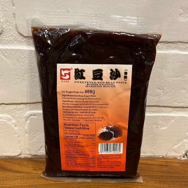 Pâte de haricot rouge AJ 红豆沙 400g