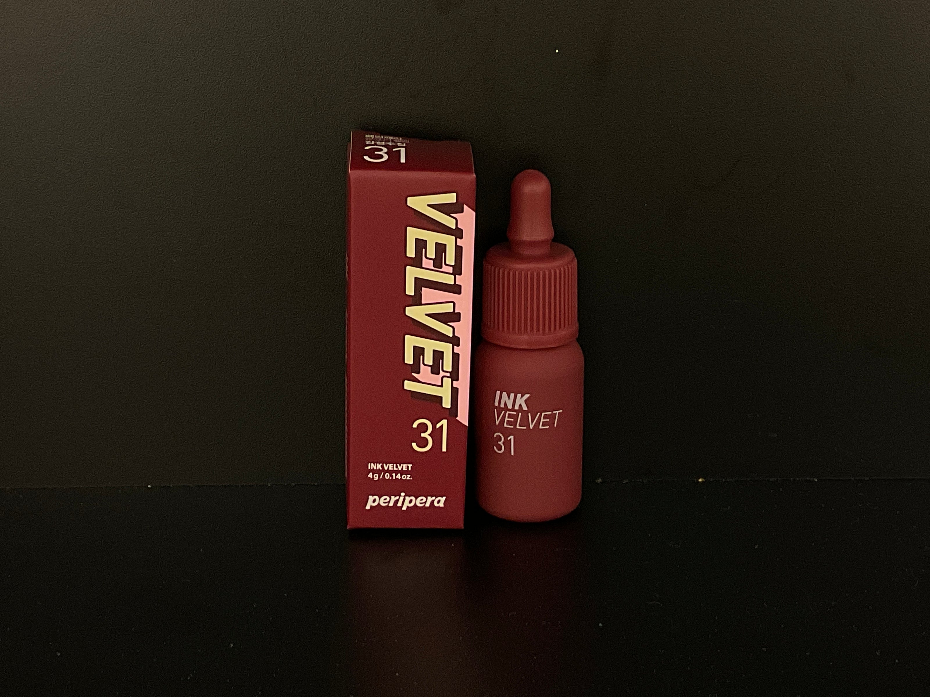 PERIPERA Encre Velvet Lip Tint  031 Wine Nude