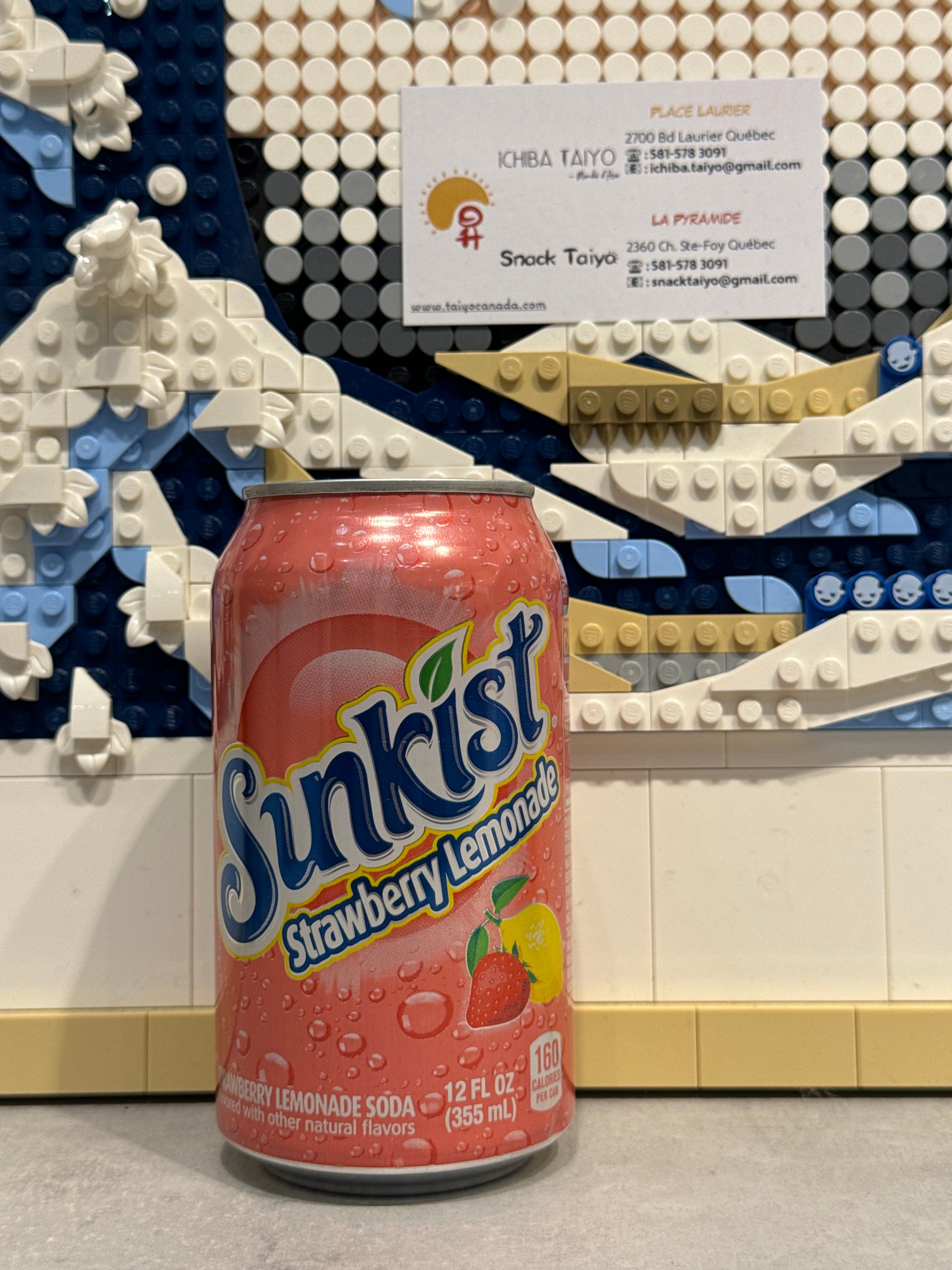Sunkist soda limonade à la fraise