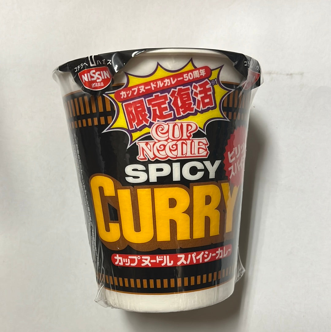 Nouilles Ramen aux curry épicé NISSIN 108g